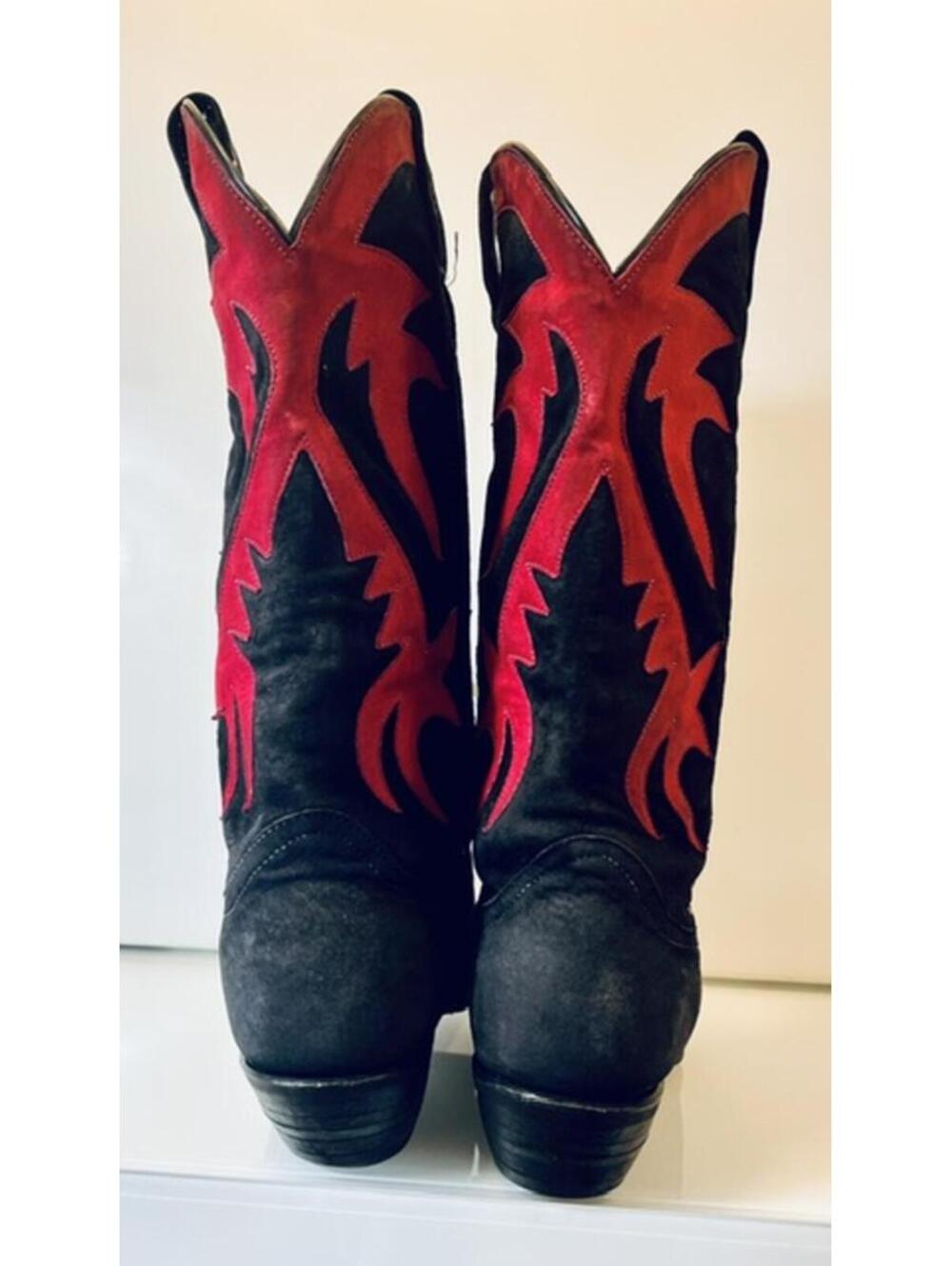 Larry Mahan 'Flame' Cowboy Boots - Picture 3 of 8